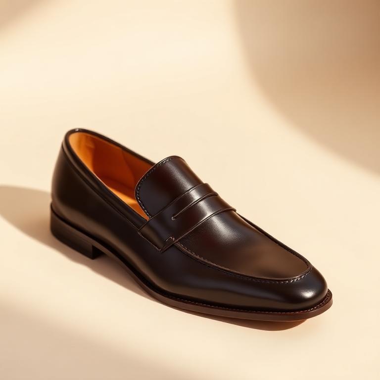 Italian Leather Loafers