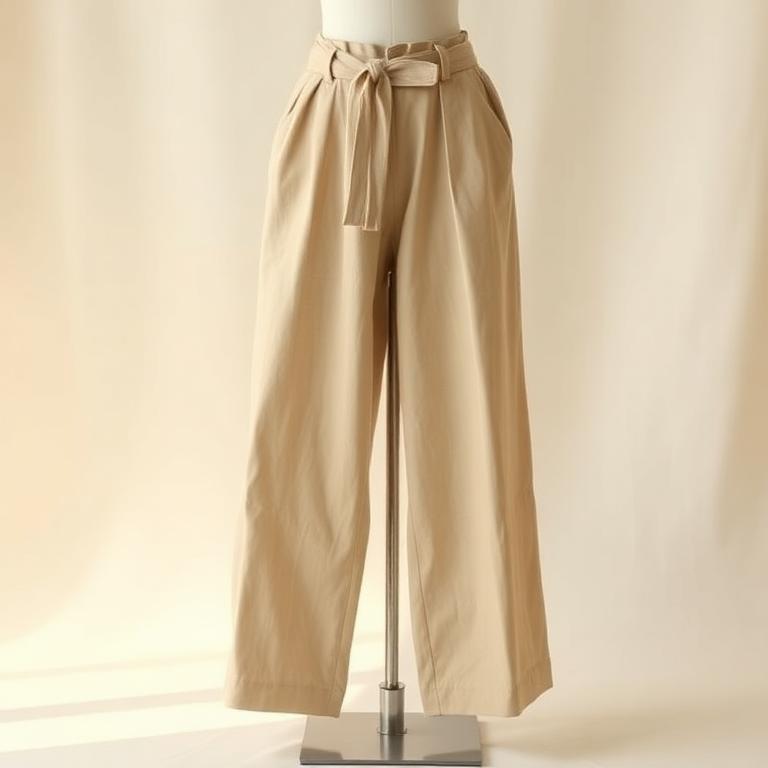 Linen Wrap Trousers